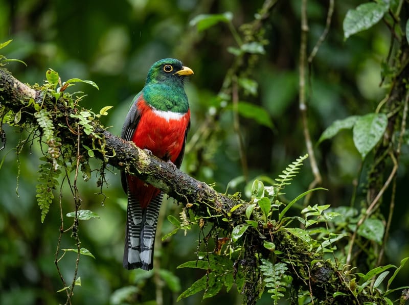 Trogón Elegante (Trogon elegans)