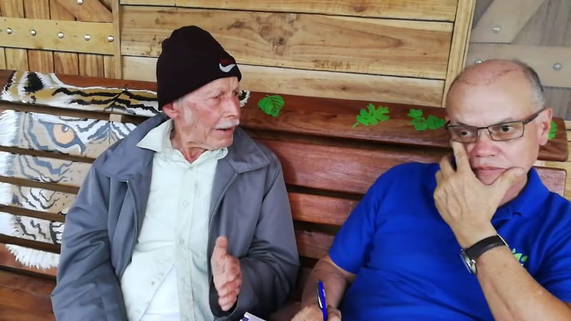 Don Poncho (Alfonso Bustos Vendieta, 1930 – 2023) entrevistado por Humberto Aguilar