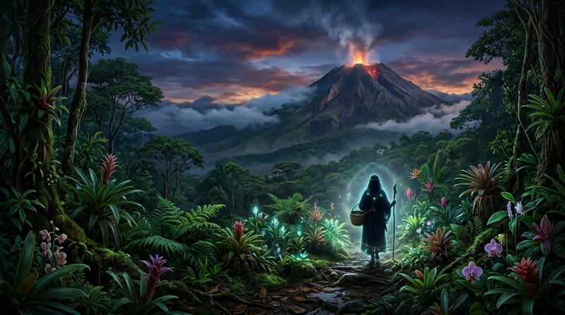La Leyenda de Curubandá en el Volcán Rincón de la Vieja